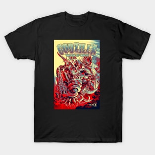 Godzilla ROE 3 Retro T-Shirt